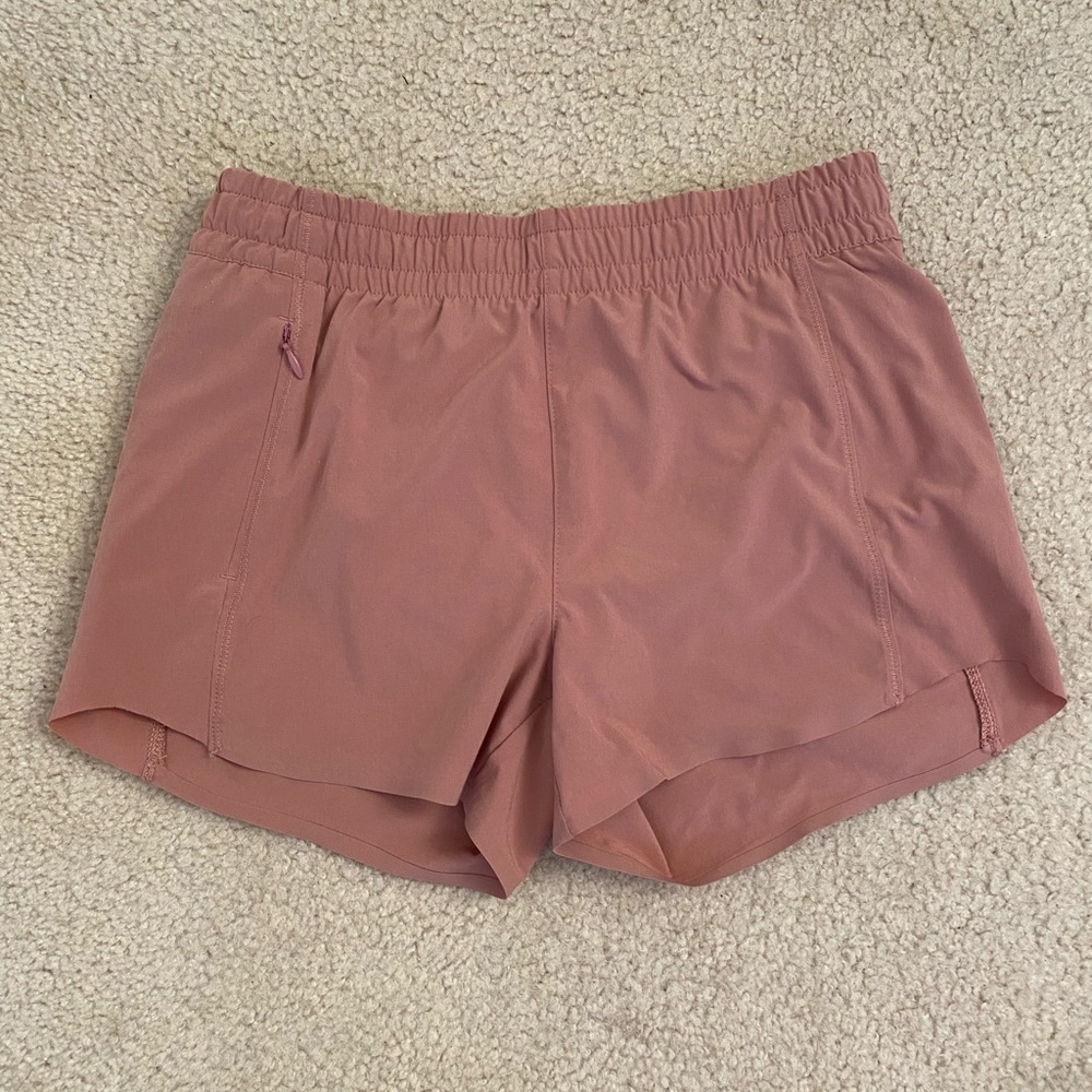 Athleta Girls Pink Athletic Shorts XL